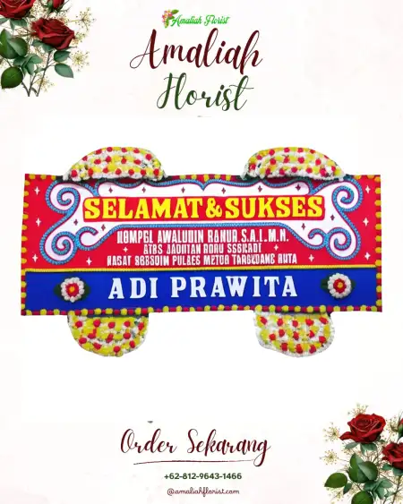 Papan Bunga Ucapan Selamat Cikancra